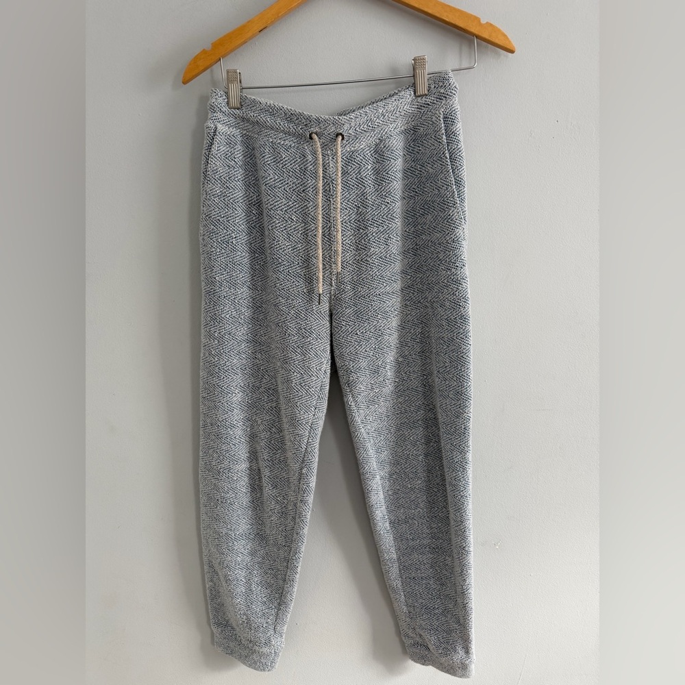 Faherty Men’s Whitewater Sweatpants Pull On Drawstring Jogger Blue Size S